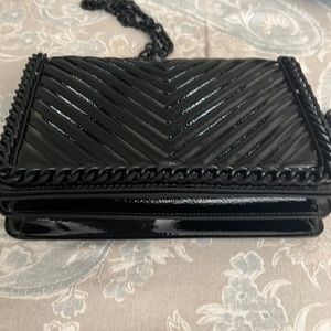 NWT Aldo Patent leather quilted Greenwald purse